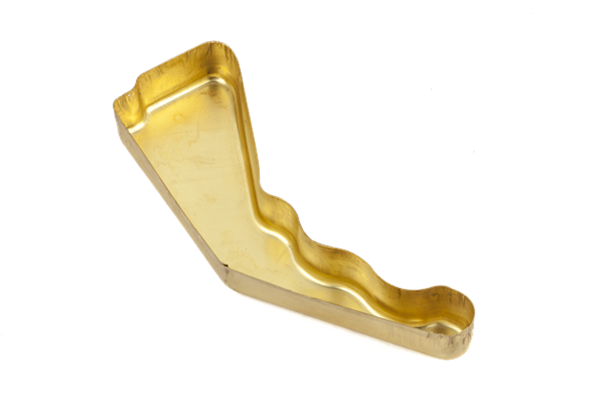 Jazzmaster Master Control Shield, Brass