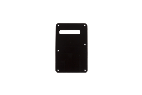 Backplate, Stratocaster®, Black, 1-Ply