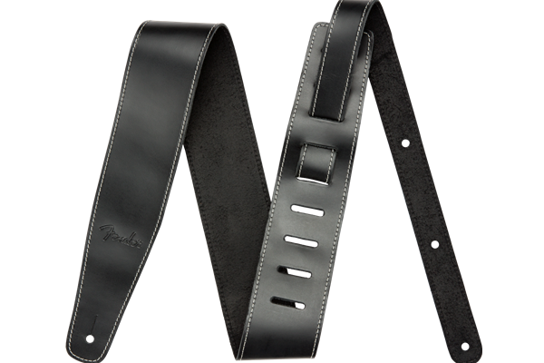 Broken-In Leather Strap, Black, 2.5"