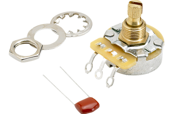 250K No-Load Split Shaft Potentiometer (Vol. or Tone)