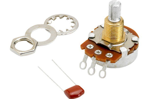 500K Split Shaft Potentiometer (Vol or Tone)