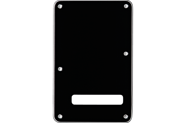 Backplate, Stratocaster®, Black (B/W/B), 3-Ply