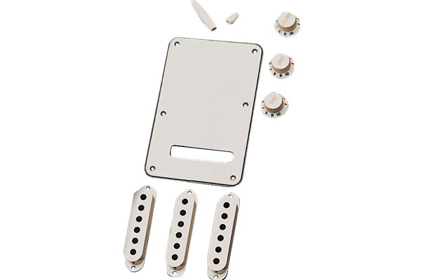 Accessory Kit, Stratocaster®, Parchment