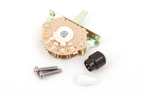 3-Position Vintage-Style Stratocaster®/Telecaster® Pickup Selector Switch