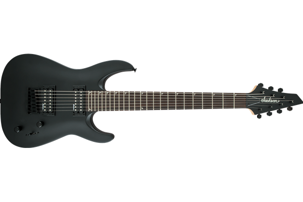 JS Series Dinky® Arch Top JS22-7 DKA HT, Amaranth Fingerboard, Satin Black