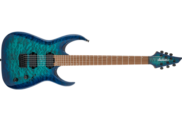 Pro Series Signature Misha Mansoor Juggernaut HT6QM, Caramelized Maple Fingerboard, Chlorine Burst
