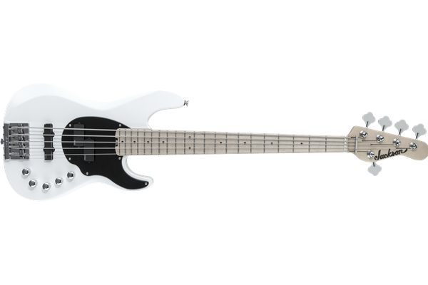 X Series Signature David Ellefson Concert™ Bass CBXM V, Maple Fingerboard, Snow White