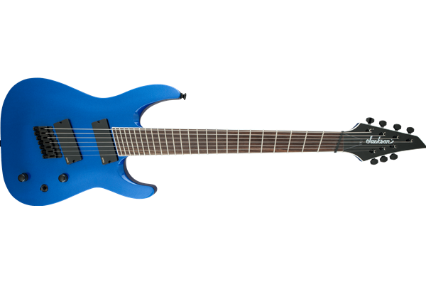 X Series Soloist™ Arch Top SLAT7 MS, Laurel Fingerboard, Multi-Scale, Metallic Blue