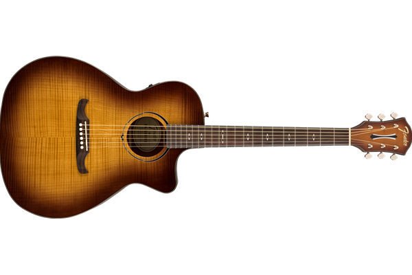 FA-345CE Auditorium, Laurel Fingerboard, 3-Color Tea Burst