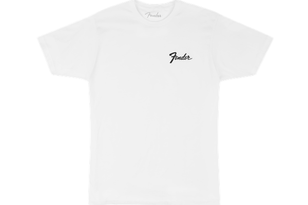 Fender® Transition Logo Tee, White, L
