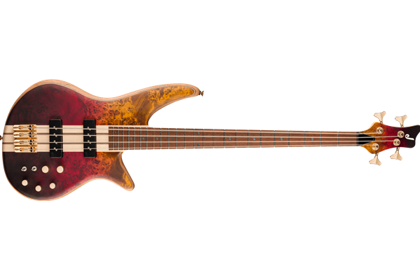 Pro Series Spectra Bass SBP IV, Caramelized Jatoba Fingerboard, Firestorm Fade