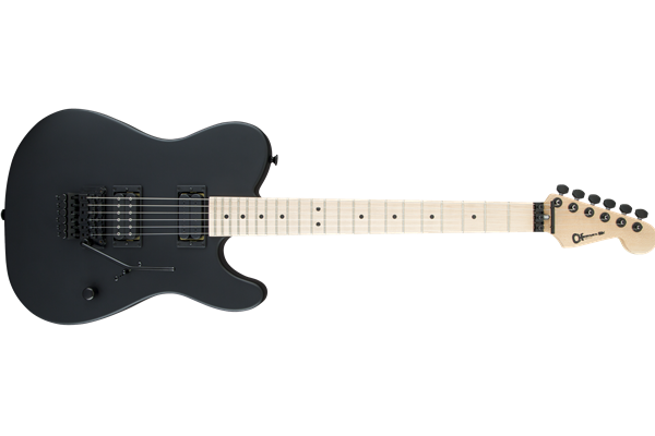 USA Select San Dimas® Style 2 HH FR, Maple Fingerboard, Pitch Black