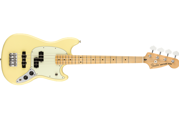 Limited Edition Player Mustang® Bass PJ, Maple Fingerboard, Canary