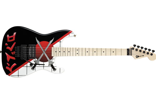 Warren DeMartini USA Signature San Dimas®, Maple Fingerboard, Cross Swords