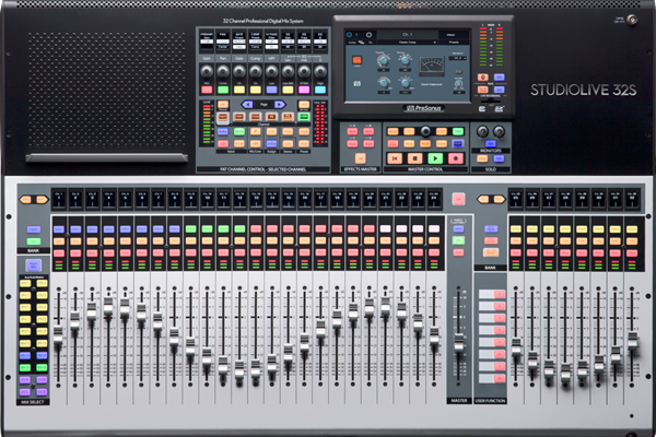 PreSonus® StudioLive® Series III 32S Digital Console Mixer, Gray