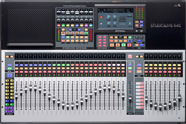 PreSonus® StudioLive® Series III 64S Digital Console Mixer, Gray, 230-240V UK