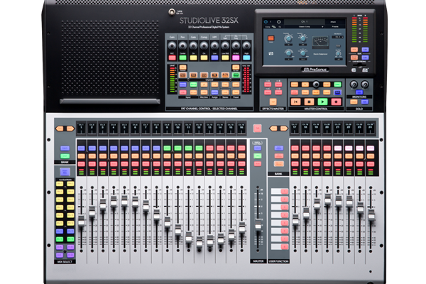 PreSonus® StudioLive® Series III 32SX Digital Console Mixer, Gray, 230-240V EU