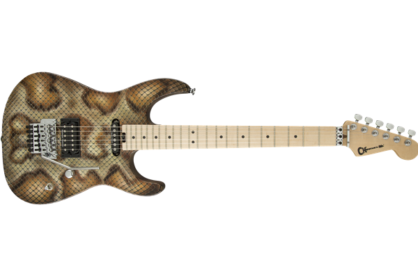 Warren DeMartini Signature Pro-Mod Snake, Maple Fingerboard, Snakeskin