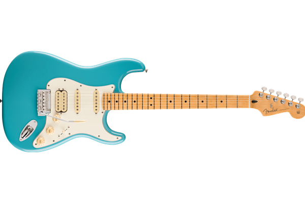 Player II Stratocaster® HSS, Maple Fingerboard, Aquatone Blue
