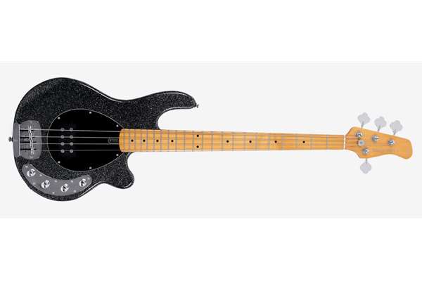 Marcus Miller Z3 4-String Electric Guitar, Sparkle Black