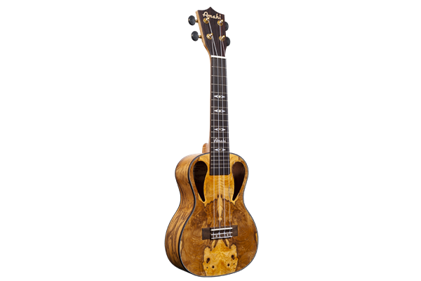 Amahi Classic African Burl Top Concert Ukulele w/ EQ