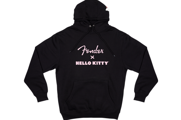 Fender® x Hello Kitty® Black Logo Hoodie, L
