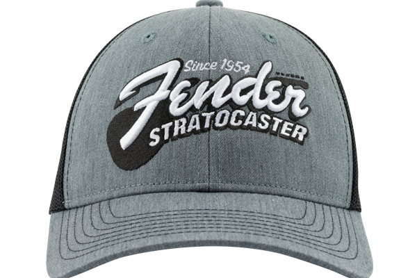 Fender® Stratocaster™ Guitar Hat, Heather Gray