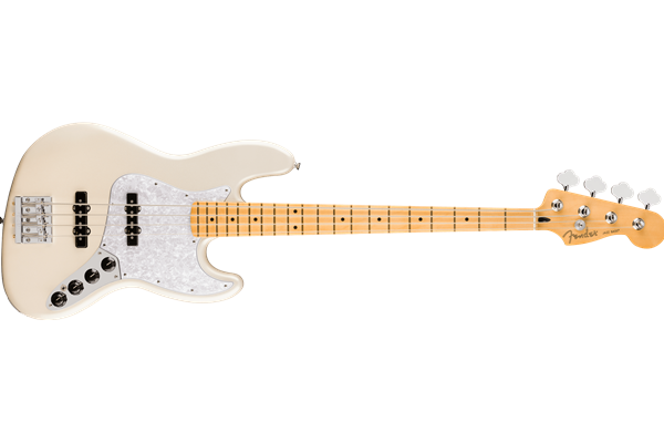 Player II Modified Active Jazz Bass®, Maple Fingerboard, Olympic Pearl