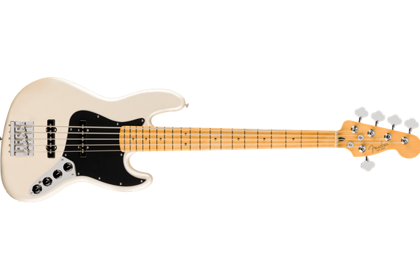 Player II Modified Active Jazz Bass® V, Maple Fingerboard, Olympic Pearl