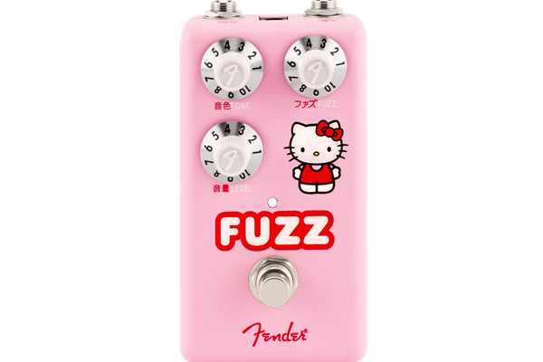 Fender® x Hello Kitty® Pink Fuzz Pedal