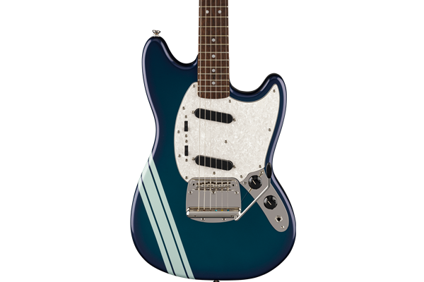 FSR Classic Vibe™ '60s Mustang®, Laurel Fingerboard, White Pearloid Pickguard, Matching Headstock, y