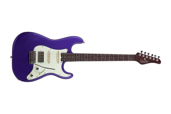 Nick Johnston Traditional 10th Anniversary HSS Electric Guitar, Atomic Violet