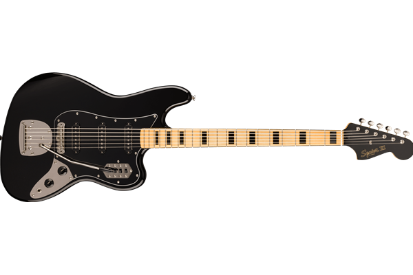 FSR Classic Vibe™ Bass VI, Maple Fingerboard, Black Pickguard, Matching Headstock, Black