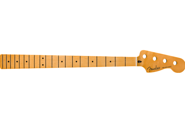 Player II Series Precision Bass® Neck, 22 Medium Jumbo Frets, Maple, 9.5", Modern "C"