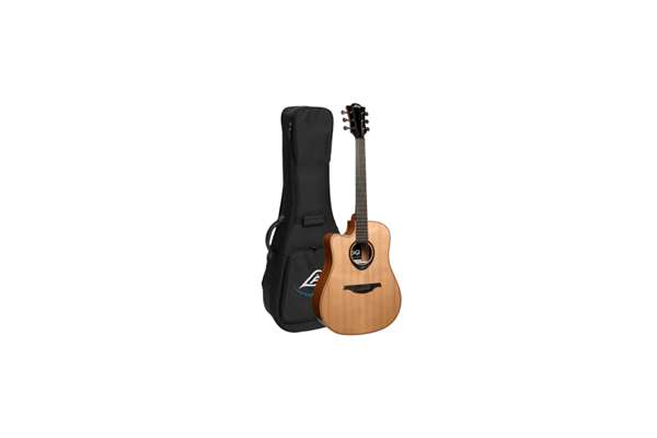 Lag TLBW2DCE 6 String LH Dreadnought Cutaway Smart Acoustic Electric Guitar with Gigbag - Gloss Varh
