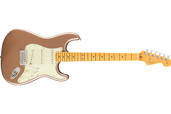 American Professional Classic Stratocaster®, Maple Fingerboard, Faded Firemist Gold