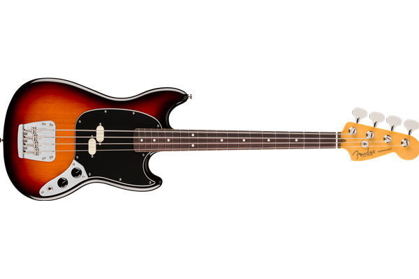 American Professional Classic Mustang Bass®, Rosewood Fingerboard, 3-Color Sunburst