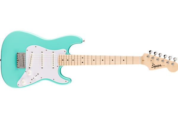 Mini Stratocaster®, Maple Fingerboard, White Pickguard, Sea Foam Green