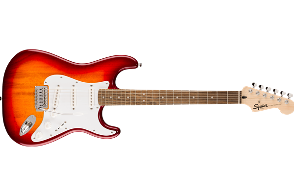 Squier Sonic® Stratocaster®, Laurel Fingerboard, White Pickguard, Sienna Sunburst