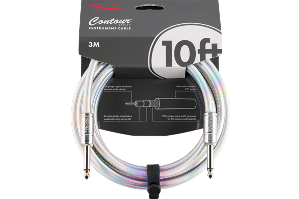 Contour™ Instrument Cable, Iridescent, 10'
