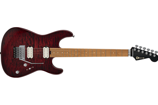Pro-Mod Plus San Dimas® Style 1 HH FR CM, Carmalized Maple Fingerboard, Sangria Burst