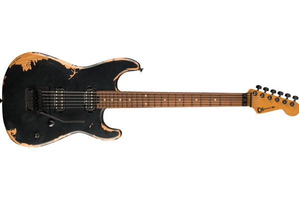 Pro-Mod Relic San Dimas® Style 1 HH FR PF, Pau Ferro Fingerboard, Weathered Black