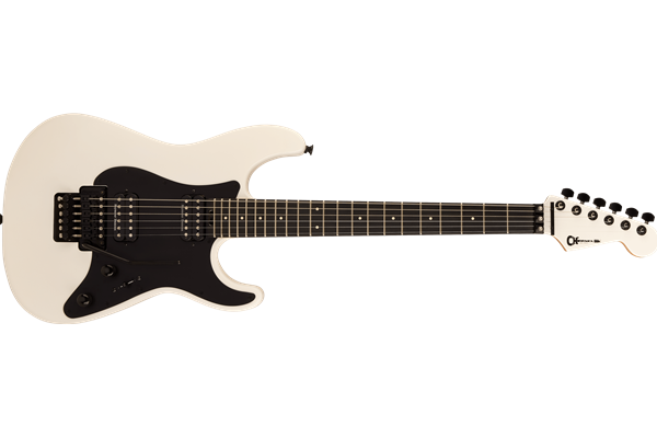 Pro-Mod Plus So-Cal® SC1 Style 1 HH FR EB, Ebony Fingerboard, Snow White