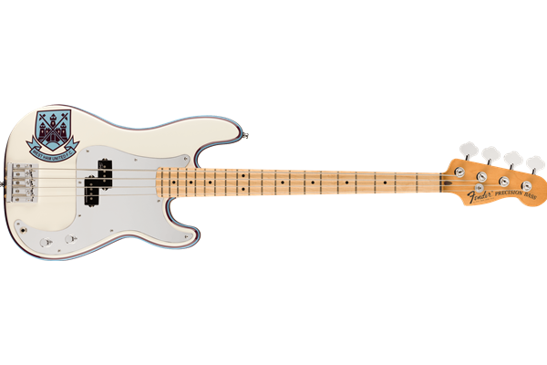 Steve Harris Precision Bass®, Maple Fingerboard, Olympic White