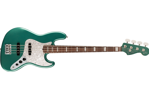 Adam Clayton Jazz Bass®, Rosewood Fingerboard, Sherwood Green Metallic