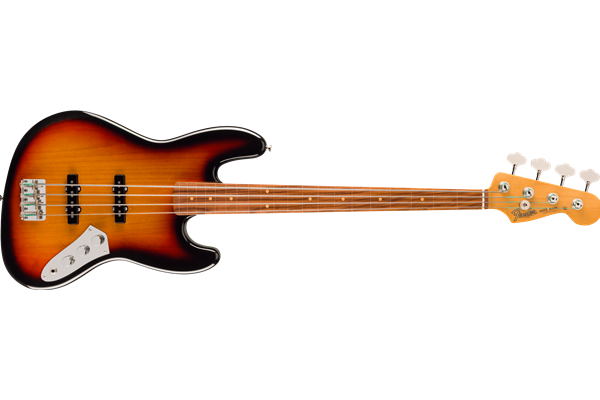 Jaco Pastorius Jazz Bass®, Fretless, Pau Ferro Fingerboard, 3-Color Sunburst