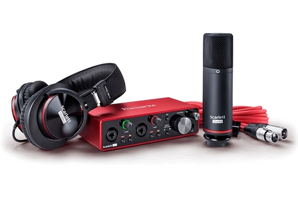 Focusrite Scarlett 2i2 Studio Pack, 3rd Gen
