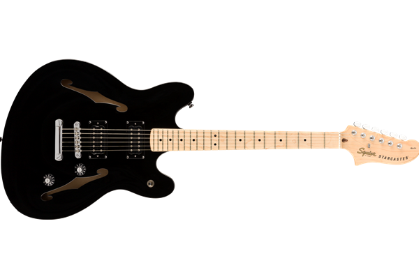 Affinity Series™ Starcaster®, Maple Fingerboard, Black