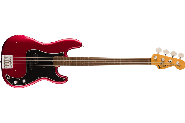 Nate Mendel P Bass®, Rosewood Fingerboard, Candy Apple Red