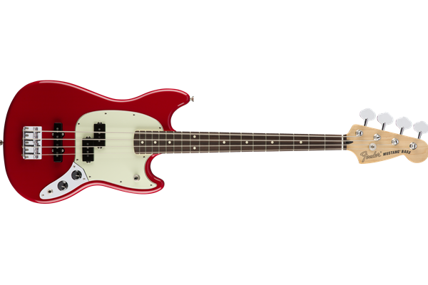 Mustang Bass PJ, Rosewood Fingerboard, Torino Red